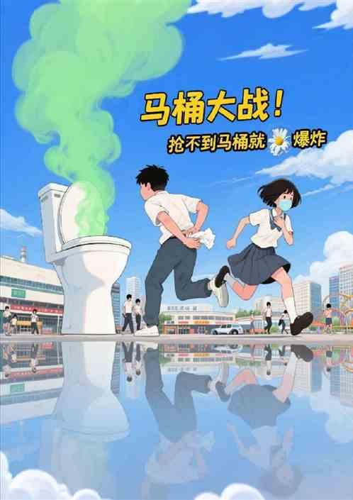 马桶大战抢不到马桶就菊花爆炸
